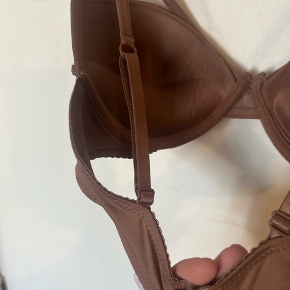 Sexy Wired Elegant Brown Lace Bra Size 34B - Picture 5 of 11